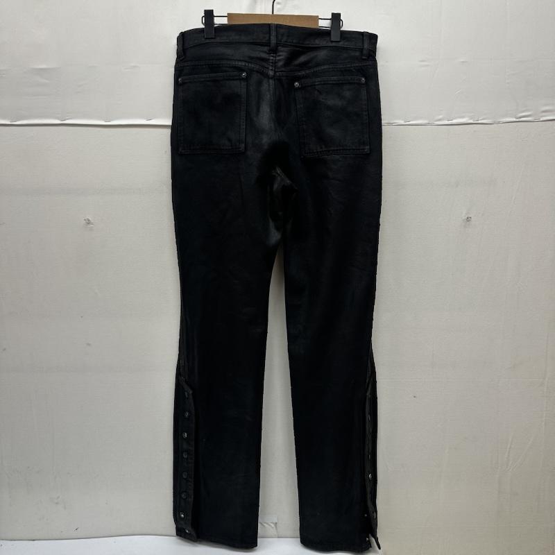 古着 USED パンツ デニム、ジーンズ NO MASS PROD WAXED DENIM JEANS ワックスド デニム ジーンズ XL 黒 / ブラック / black メンズ USED 古着 中古 50168673