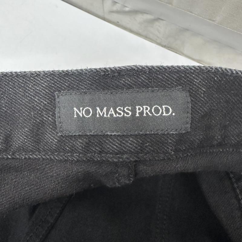 古着 USED パンツ デニム、ジーンズ NO MASS PROD WAXED DENIM JEANS ワックスド デニム ジーンズ XL 黒 / ブラック / black メンズ USED 古着 中古 50168673
