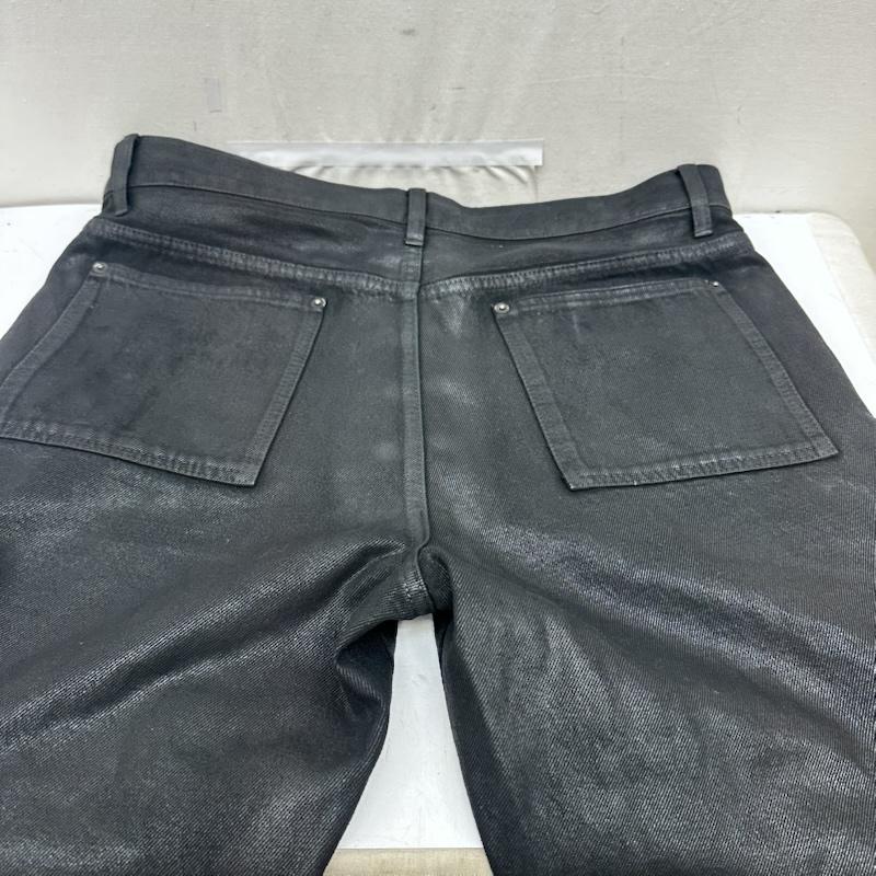古着 USED パンツ デニム、ジーンズ NO MASS PROD WAXED DENIM JEANS ワックスド デニム ジーンズ XL 黒 / ブラック / black メンズ USED 古着 中古 50168673