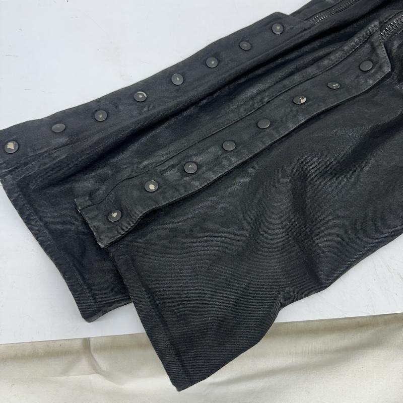 古着 USED パンツ デニム、ジーンズ NO MASS PROD WAXED DENIM JEANS ワックスド デニム ジーンズ XL 黒 / ブラック / black メンズ USED 古着 中古 50168673