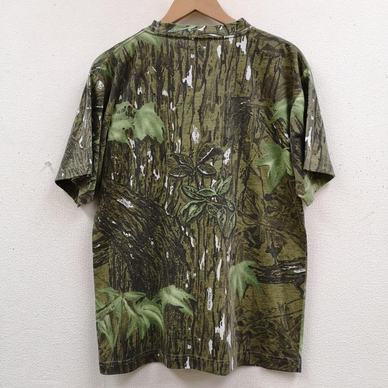 ステューシー STUSSY Tシャツ 半袖 90s USA製 赤青タグ リアルツリー カモ柄 半袖 Tシャツ S/S TEE M マルチカラー / マルチカラー / multicolor メンズ USED 古着 中古 50168675