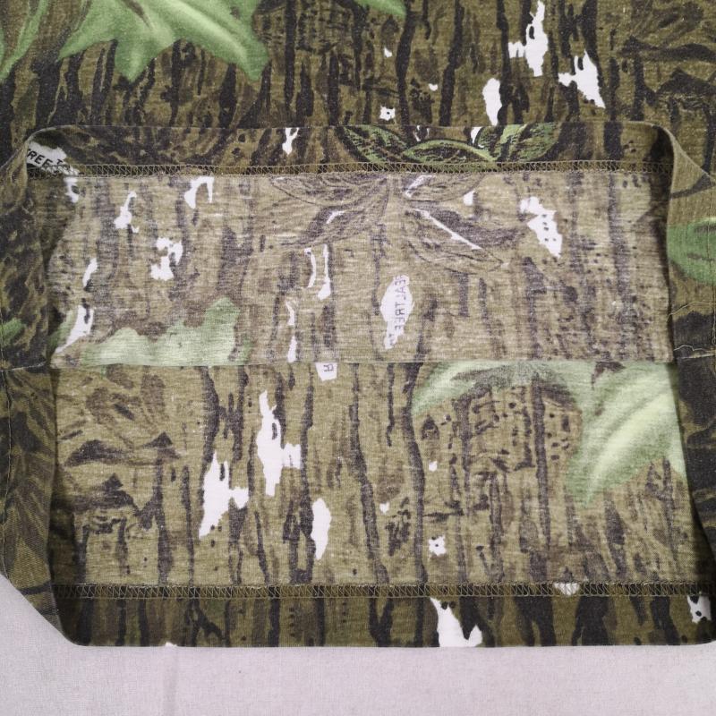 ステューシー STUSSY Tシャツ 半袖 90s USA製 赤青タグ リアルツリー カモ柄 半袖 Tシャツ S/S TEE M マルチカラー / マルチカラー / multicolor メンズ USED 古着 中古 50168675