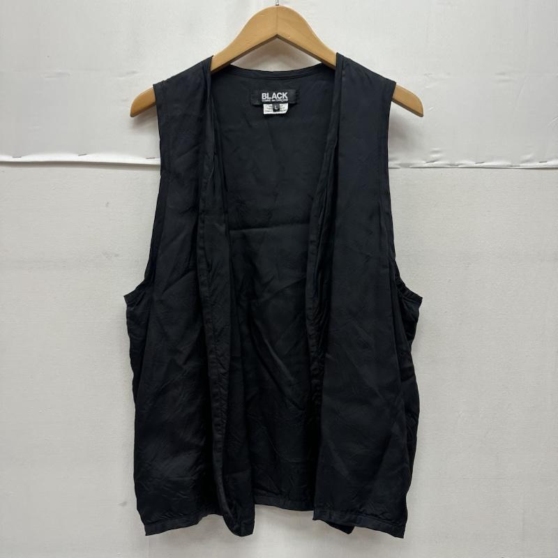 ブラックコムデギャルソン BLACK COMME des GARCONS ベスト ベスト 21SS 虎 スカ 刺繍 ベスト 1G-V002 L 黒 / ブラック / black メンズ USED 古着 中古 50168676