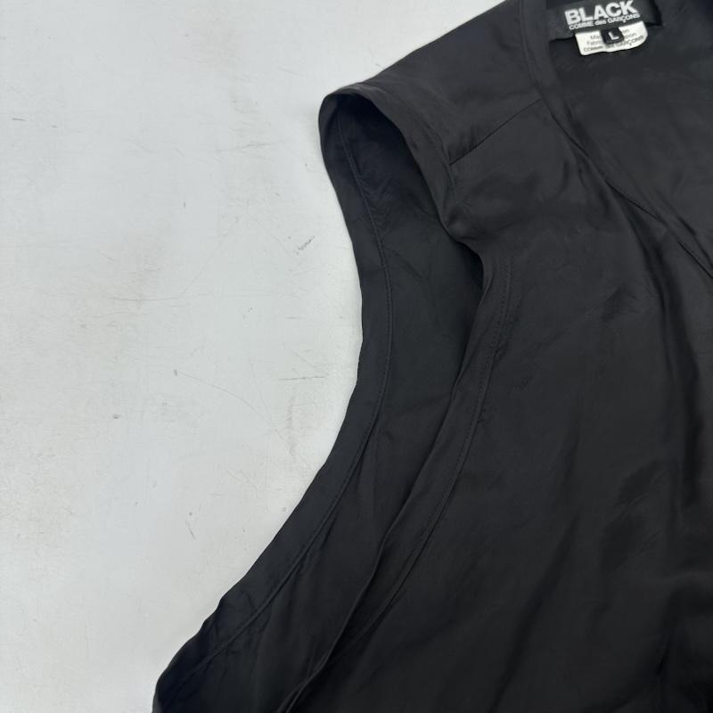 ブラックコムデギャルソン BLACK COMME des GARCONS ベスト ベスト 21SS 虎 スカ 刺繍 ベスト 1G-V002 L 黒 / ブラック / black メンズ USED 古着 中古 50168676