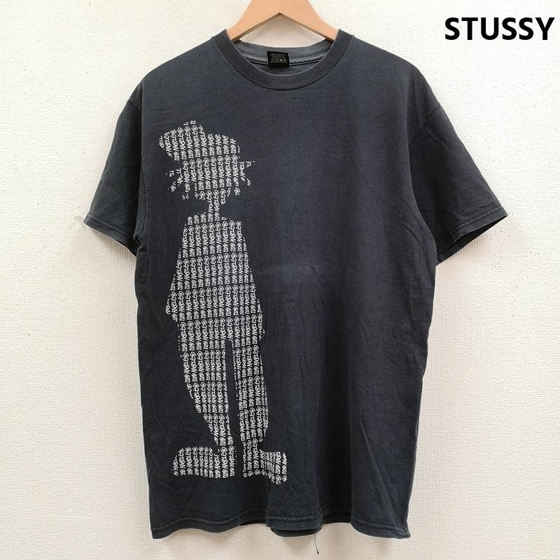 ステューシー STUSSY Tシャツ 半袖 00s メキシコ製 シャドーマン ラスタカラー 半袖 Tシャツ S/S TEE M 黒 / ブラック / black メンズ USED 古着 中古 50168677