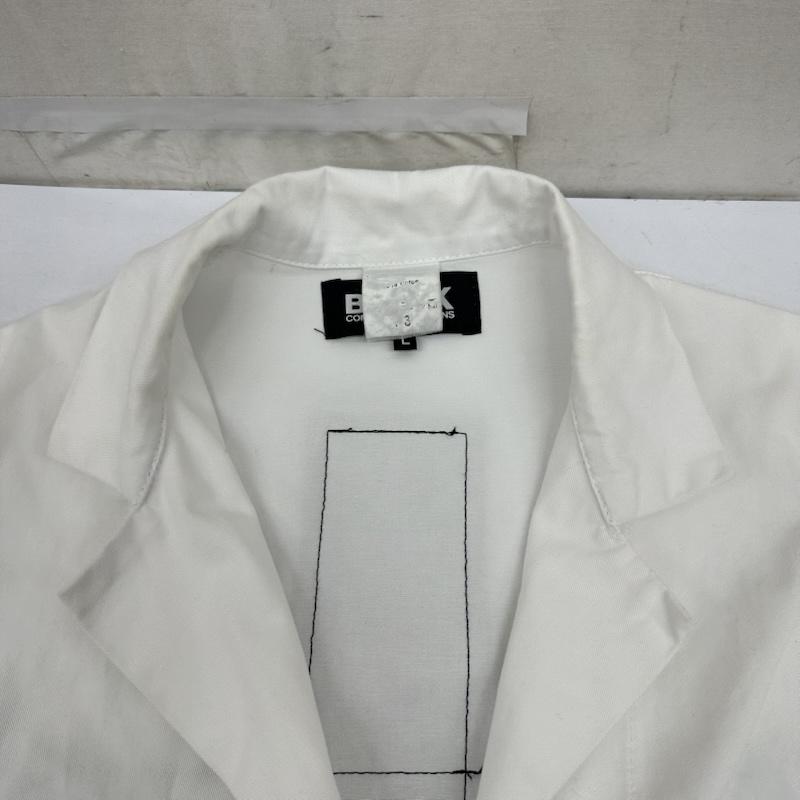 ブラックコムデギャルソン BLACK COMME des GARCONS コート コート一般 22SS ビッグクロス エンジニアード コート 1I-C006 L 白 / ホワイト / white メンズ USED 古着 中古 50168681