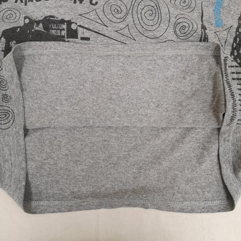 ステューシー STUSSY Tシャツ 半袖 00s メキシコ製 黒タグ ニューヨーク NY 街並み 総柄 グラフィック 半袖 Tシャツ S/S TEE M 灰 / グレー / gray メンズ USED 古着 中古 50168685