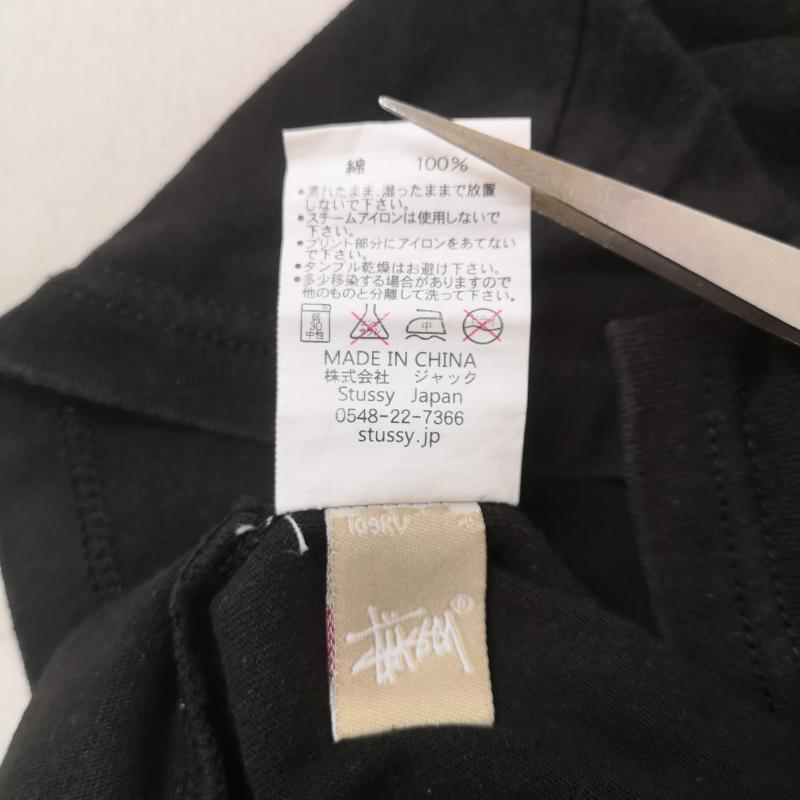 ステューシー STUSSY Tシャツ 半袖 TOWERRECORDS 30周年コラボ NO MUSIC NO LIFE 半袖 Tシャツ S/STEE L 黒 / ブラック / black メンズ USED 古着 中古 50168686