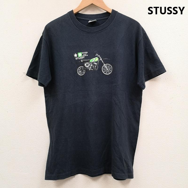 ステューシー STUSSY Tシャツ 半袖 00s USA製 銀タグ SX250 モトクロス バイク 半袖 Tシャツ S/S TEE M 紺 / ネイビー / navy メンズ USED 古着 中古 50168687
