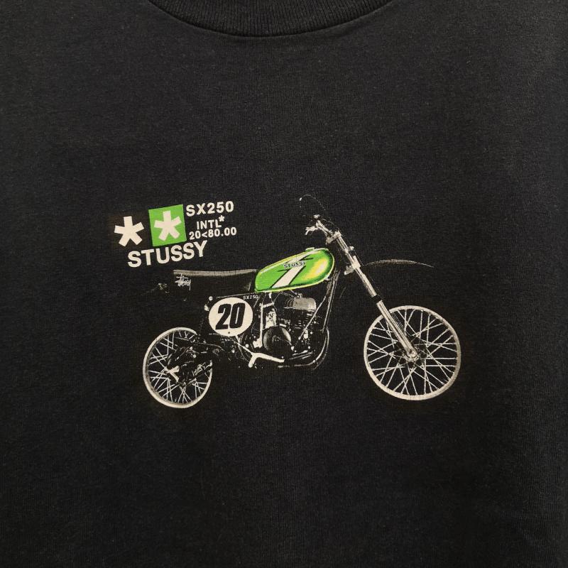 ステューシー STUSSY Tシャツ 半袖 00s USA製 銀タグ SX250 モトクロス バイク 半袖 Tシャツ S/S TEE M 紺 / ネイビー / navy メンズ USED 古着 中古 50168687