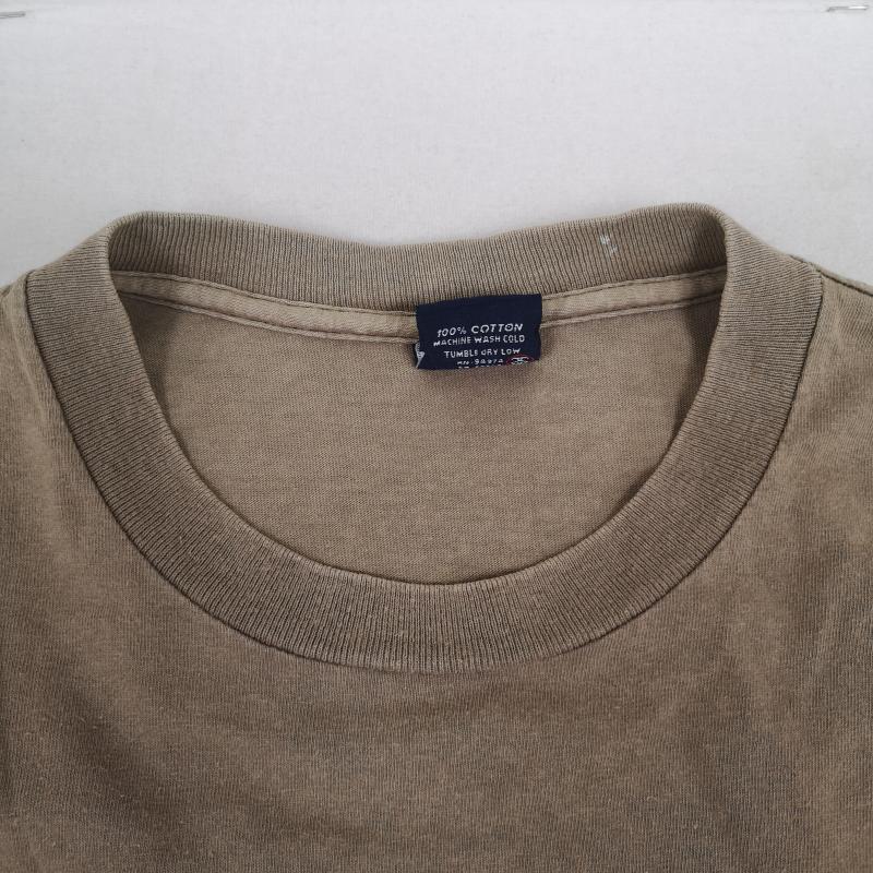 ステューシー STUSSY Tシャツ 半袖 90s USA製 紺タグ ボックスロゴ 半袖 Tシャツ S/S TEE XL ベージュ / ベージュ / beige メンズ USED 古着 中古 50168689