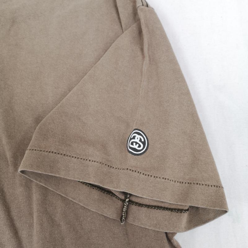 ステューシー STUSSY Tシャツ 半袖 90s USA製 紺タグ ボックスロゴ 半袖 Tシャツ S/S TEE XL ベージュ / ベージュ / beige メンズ USED 古着 中古 50168689