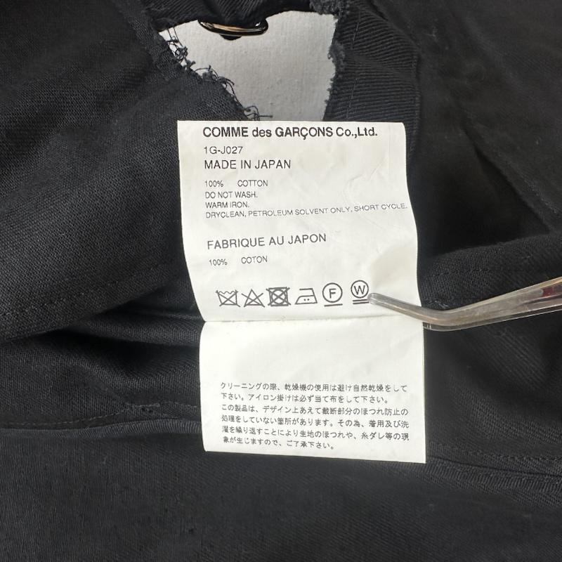 ブラックコムデギャルソン BLACK COMME des GARCONS ジャケット、上着 ジャンパー、ブルゾン ダブル ライダース ジャケット 1G-J027 L 黒 / ブラック / black メンズ USED 古着 中古 50168690
