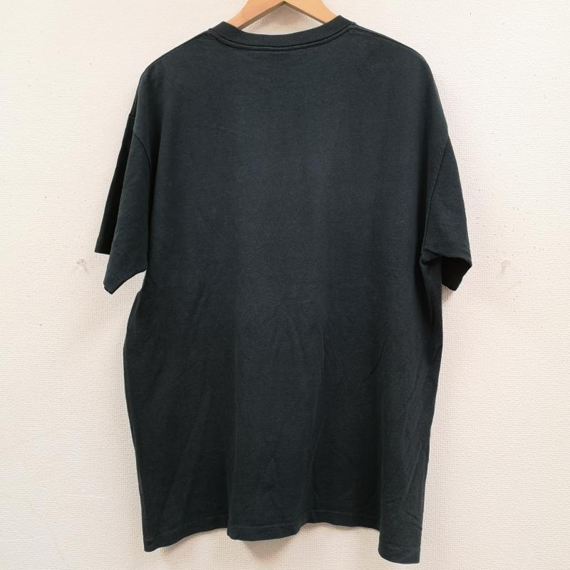 ステューシー STUSSY Tシャツ 半袖 90s USA製 紺タグ NYC ニューヨーク 街並み ボックスロゴ 半袖 Tシャツ S/S TEE XL 黒 / ブラック / black メンズ USED 古着 中古 50168694