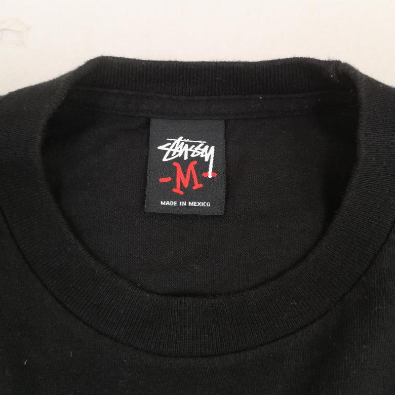 ステューシー STUSSY Tシャツ 半袖 00s メキシコ製 FIFA ワールドカップ 南アフリカ 大会 ワールドツアー 半袖 Tシャツ S/S TEE M 黒 / ブラック / black メンズ USED 古着 中古 50168699