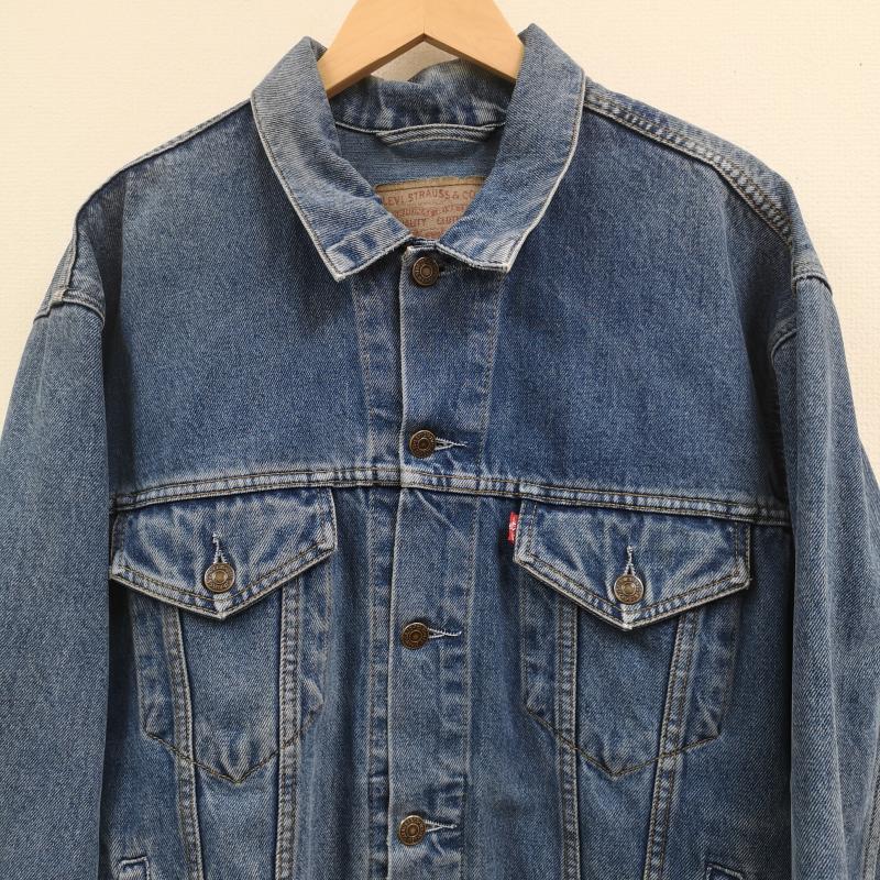 リーバイストラウスアンドコー Levi Strauss & co. ジャケット、上着 ジャンパー、ブルゾン バギー デニム トラッカー ジャケット Gジャン 70503-02 XL インディゴ / インディゴ / Indigo メンズ USED 古着 中古 50168702
