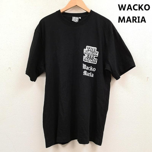 ワコマリア WACKO MARIA Tシャツ 半袖 THE BLACK EYE PATCH 天国東京 黒眼帯 半袖 Tシャツ S/S TEE L 黒 / ブラック / black メンズ USED 古着 中古 50168703