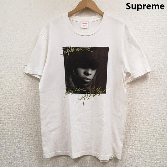 シュプリーム Supreme Tシャツ 半袖 19AW USA製 Mary J. Blige メアリー J ブライジ 半袖 Tシャツ S/S TEE M 白 / ホワイト / white メンズ USED 古着 中古 50168706