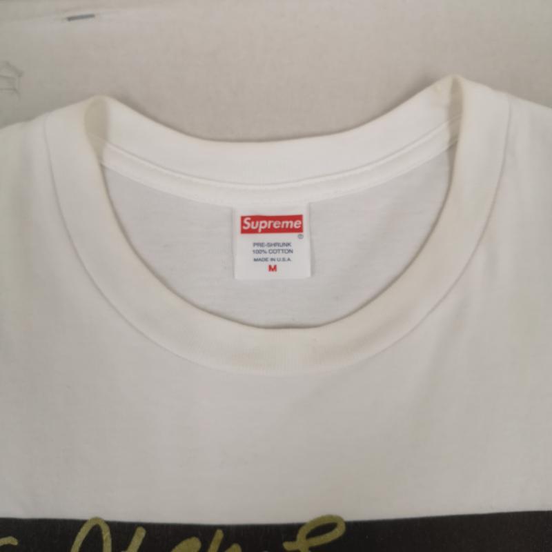 シュプリーム Supreme Tシャツ 半袖 19AW USA製 Mary J. Blige メアリー J ブライジ 半袖 Tシャツ S/S TEE M 白 / ホワイト / white メンズ USED 古着 中古 50168706