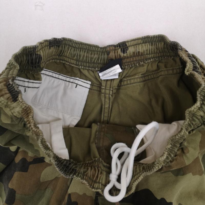 ステューシー STUSSY パンツ チノパン 90s 黒タグ カモフラージュ 迷彩柄 ウエストゴム ショート パンツ ハーフ パンツ L マルチカラー / マルチカラー / multicolor メンズ USED 古着 中古 50168709