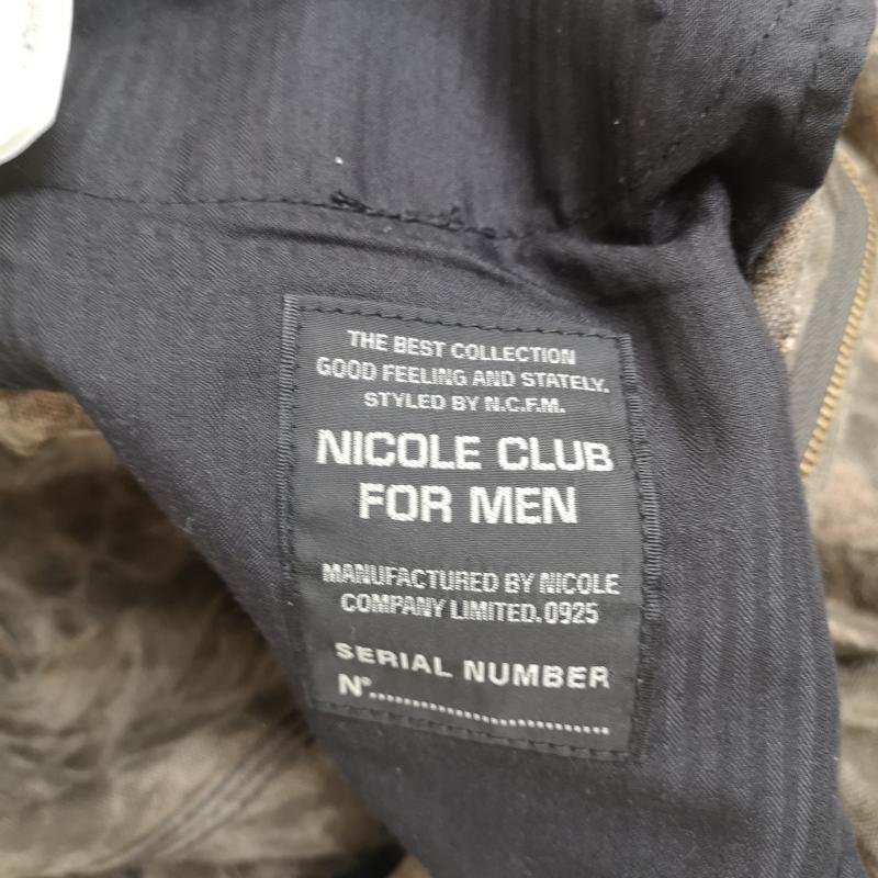 ニコルクラブフォーメン NICOLE CLUB FOR MEN パンツ デニム、ジーンズ メタル スタッズ 総柄 コーティング加工 フレア デニム パンツ 7264-5110 48インチ マルチカラー / マルチカラー / multicolor メンズ USED 古着 中古 50168710