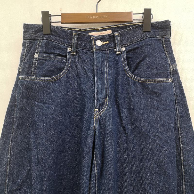 リーバイストラウスアンドコー Levi Strauss & co. パンツ デニム、ジーンズ テーパード スーパー バギー バレル ジーンズ デニム パンツ 27インチ インディゴ / インディゴ / Indigo メンズ USED 古着 中古 50168714