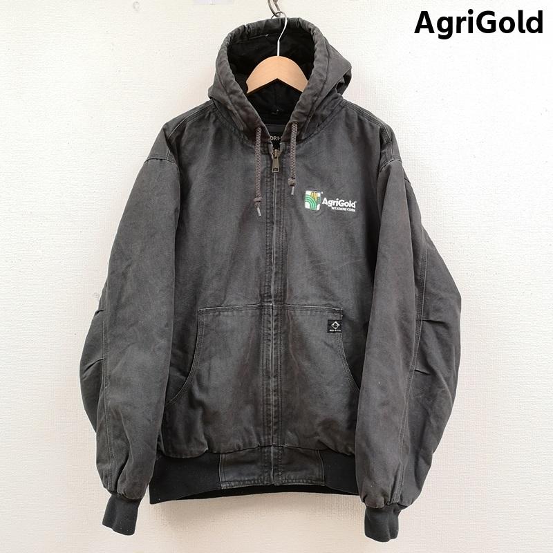 古着 USED ジャケット、上着 ジャンパー、ブルゾン AgriGold キルティング ダック ワーク アクティブ ジャケット L 灰 / グレー / gray メンズ USED 古着 中古 50168724