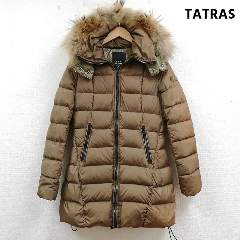 タトラス TATRAS コート コート一般 ポーランド製 ラクーン ファー ロング ダウン コート LTA13A4298 2 茶 / ブラウン / brown レディース USED 古着 中古 50168726
