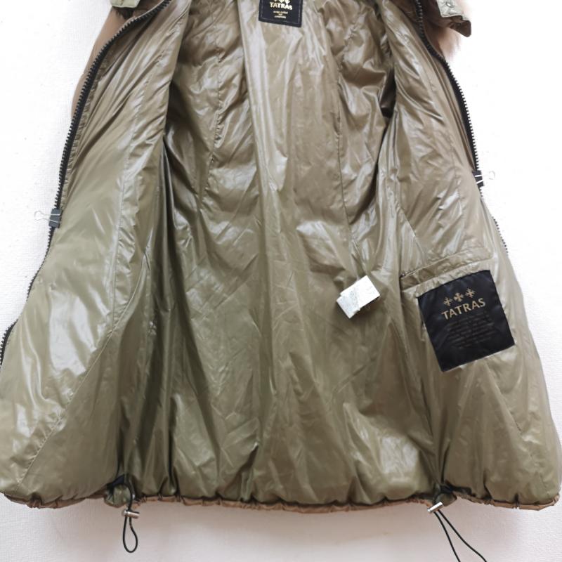 タトラス TATRAS コート コート一般 ポーランド製 ラクーン ファー ロング ダウン コート LTA13A4298 2 茶 / ブラウン / brown レディース USED 古着 中古 50168726