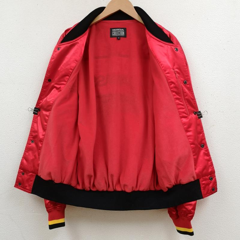 古着 USED ジャケット、上着 ジャンパー、ブルゾン HONDA COLLECTION 90s ホンダ レーシング ジャケット スタジャン M 赤 / レッド / red メンズ USED 古着 中古 50168729
