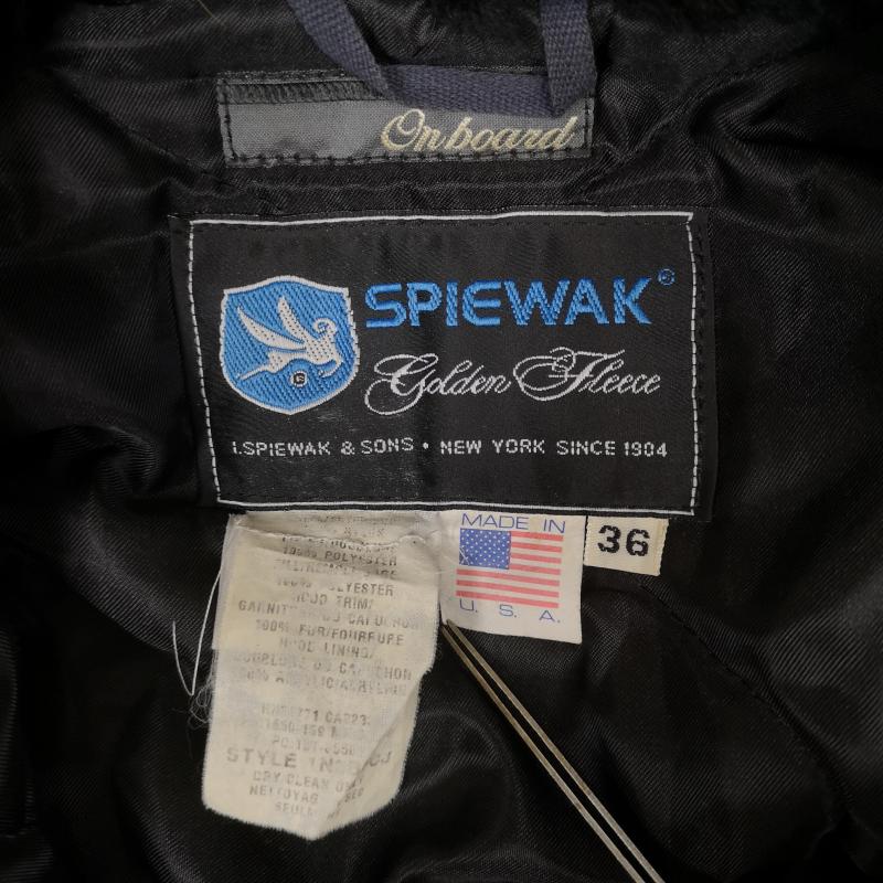 スピーワック SPIEWAK ジャケット、上着 フライトジャケット USA製 N-3B 米軍 フライト ジャケット ミリタリー コート 36 カーキ / カーキ / khaki メンズ USED 古着 中古 50168730