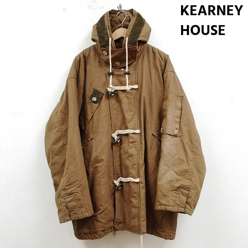 古着 USED コート コート一般 KEARNEY HOUSEトグルボタン ミリタリー ダッフル コート L 茶 / ブラウン / brown メンズ USED 古着 中古 50168731