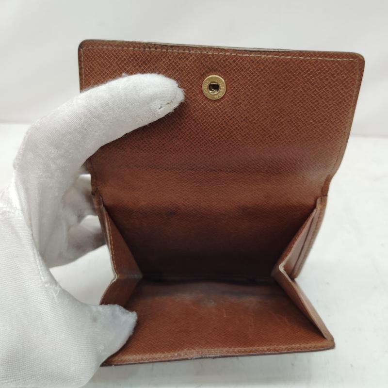 ルイヴィトン LOUIS VUITTON 財布 コンパクト財布 ポルトモネ ビエ カルトクレディ 三つ折り TH0936 FREE 茶 / ブラウン / brown レディース USED 古着 中古 50168734
