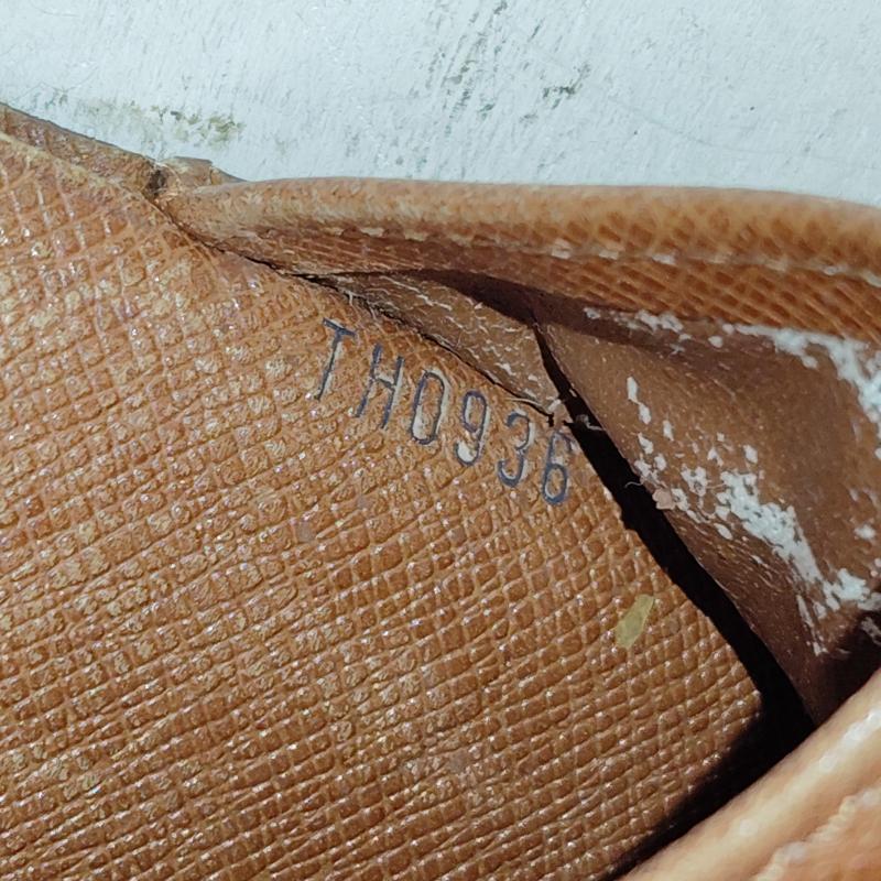 ルイヴィトン LOUIS VUITTON 財布 コンパクト財布 ポルトモネ ビエ カルトクレディ 三つ折り TH0936 FREE 茶 / ブラウン / brown レディース USED 古着 中古 50168734