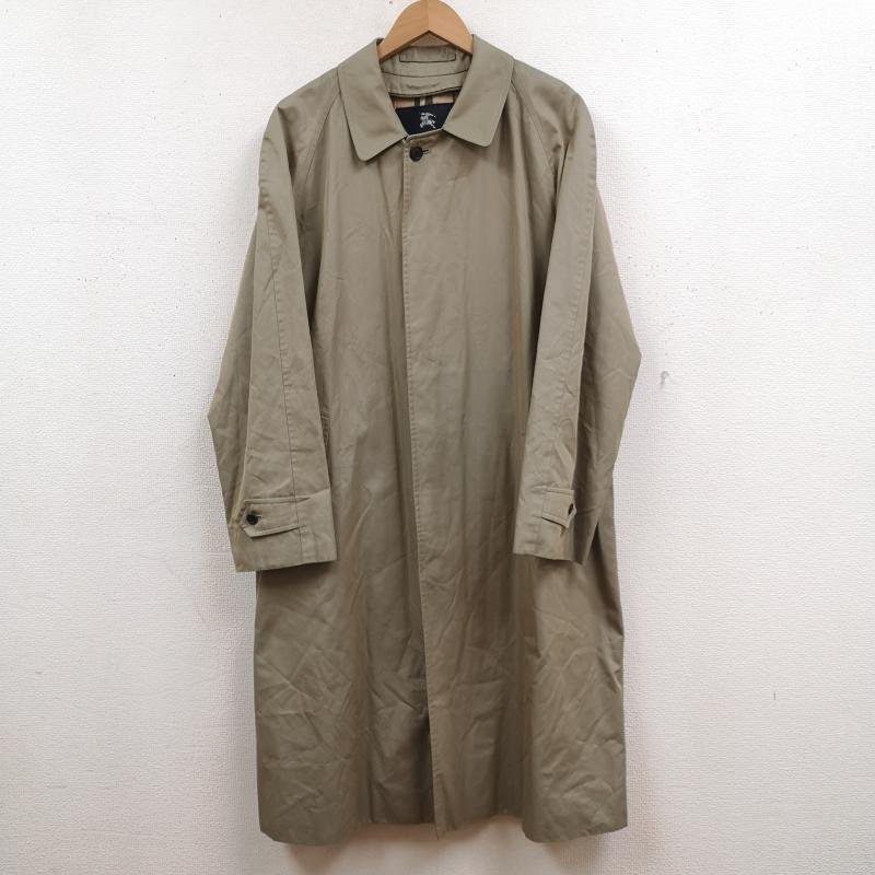 バーバリーロンドン Burberry London コート コート一般 ノバチェック 比翼仕立て ロング ステンカラー コート ベージュ / ベージュ / beige メンズ USED 古着 中古 50168740