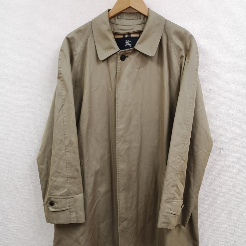 バーバリーロンドン Burberry London コート コート一般 ノバチェック 比翼仕立て ロング ステンカラー コート ベージュ / ベージュ / beige メンズ USED 古着 中古 50168740
