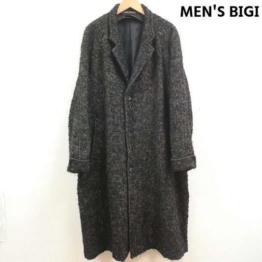 古着 USED コート コート一般 MEN S BIGI ヘリンボーン柄 シングル チェスター コート C-1J54 M マルチカラー / マルチカラー / multicolor メンズ USED 古着 中古 50168741