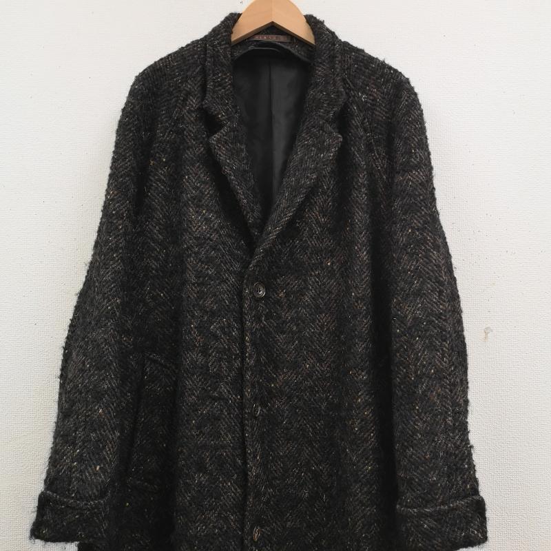 古着 USED コート コート一般 MEN S BIGI ヘリンボーン柄 シングル チェスター コート C-1J54 M マルチカラー / マルチカラー / multicolor メンズ USED 古着 中古 50168741