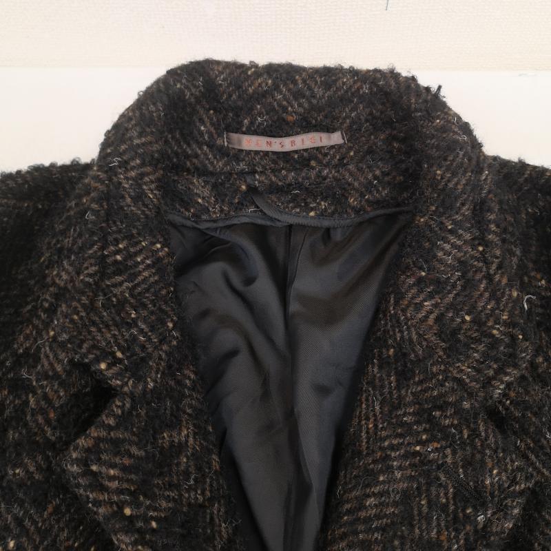 古着 USED コート コート一般 MEN S BIGI ヘリンボーン柄 シングル チェスター コート C-1J54 M マルチカラー / マルチカラー / multicolor メンズ USED 古着 中古 50168741