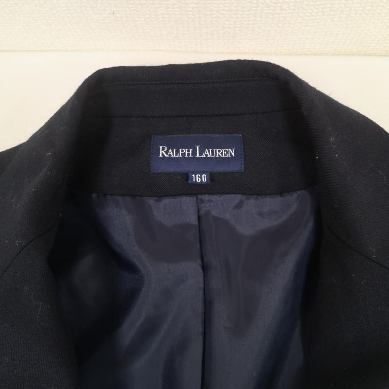 ラルフローレン RALPHLAUREN ジャケット、上着 ジャケット、ブレザー 金ボタン ダブルプレスト 紺ブレ テーラード ジャケット 160cm 紺 / ネイビー / navy ボーイズ USED 古着 中古 50168750