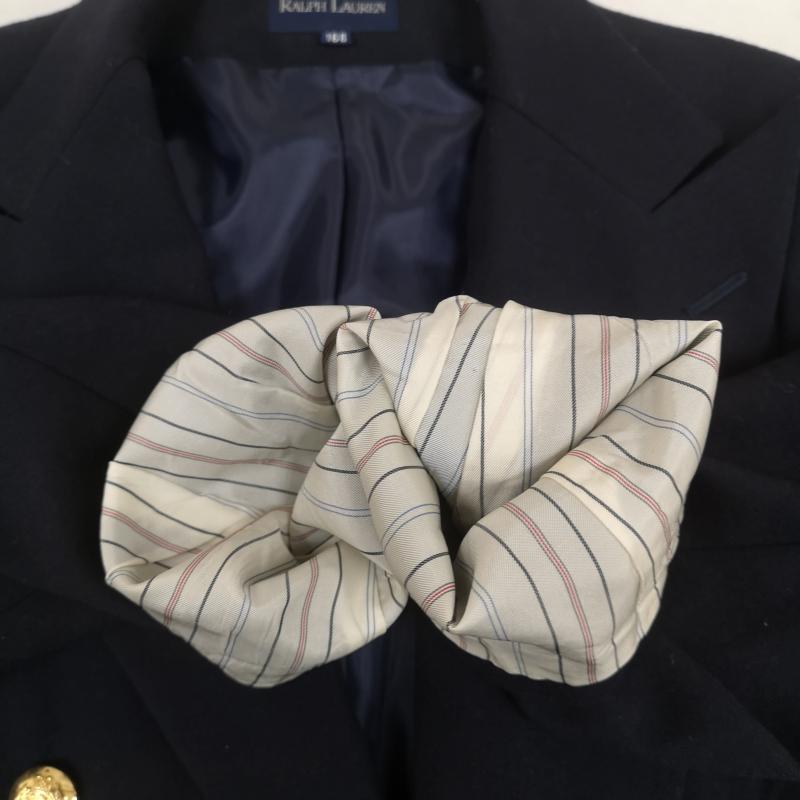 ラルフローレン RALPHLAUREN ジャケット、上着 ジャケット、ブレザー 金ボタン ダブルプレスト 紺ブレ テーラード ジャケット 160cm 紺 / ネイビー / navy ボーイズ USED 古着 中古 50168750