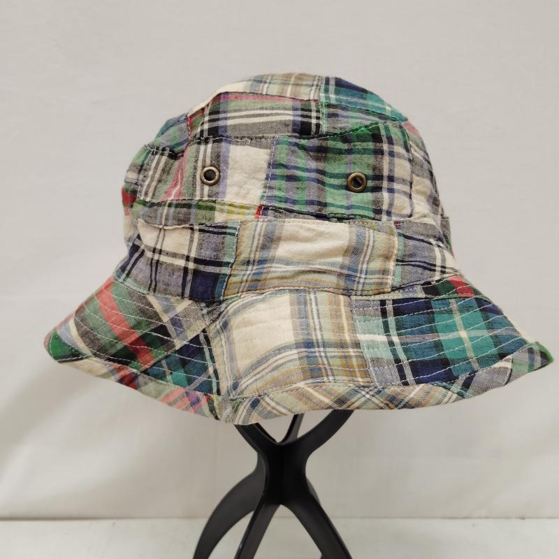 ポロラルフローレン POLO RALPH LAUREN 帽子 ハット 90s USA製 ヴィンテージ バケット ハット パッチワーク柄 - マルチカラー / マルチカラー / multicolor メンズ USED 古着 中古 50168751