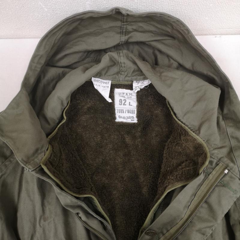 古着 USED ジャケット、上着 ジャンパー、ブルゾン フランス軍 M-64 ミリタリー ライナー付き フィールドパーカー モッズ コート L カーキ / カーキ / khaki メンズ USED 古着 中古 50168754