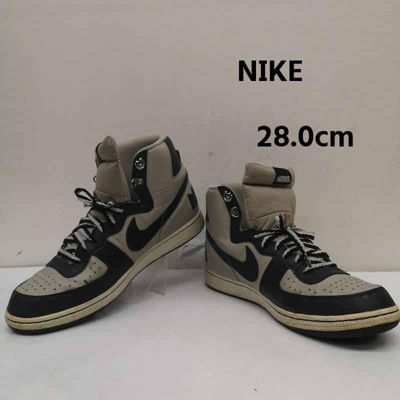ナイキ NIKE スニーカー スニーカー TERMINATOR HIGH BASIC ハイカット スニーカー 336609-003 28.0cm 灰 / グレー / gray メンズ USED 古着 中古 50168767