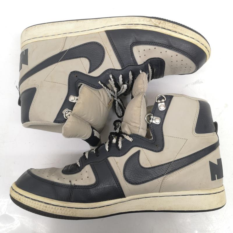 ナイキ NIKE スニーカー スニーカー TERMINATOR HIGH BASIC ハイカット スニーカー 336609-003 28.0cm 灰 / グレー / gray メンズ USED 古着 中古 50168767