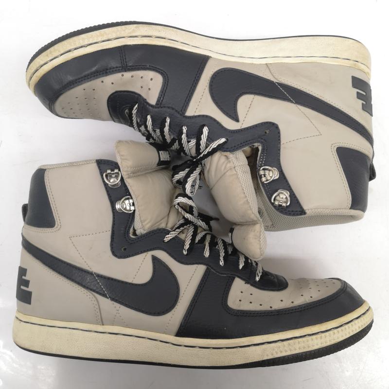 ナイキ NIKE スニーカー スニーカー TERMINATOR HIGH BASIC ハイカット スニーカー 336609-003 28.0cm 灰 / グレー / gray メンズ USED 古着 中古 50168767