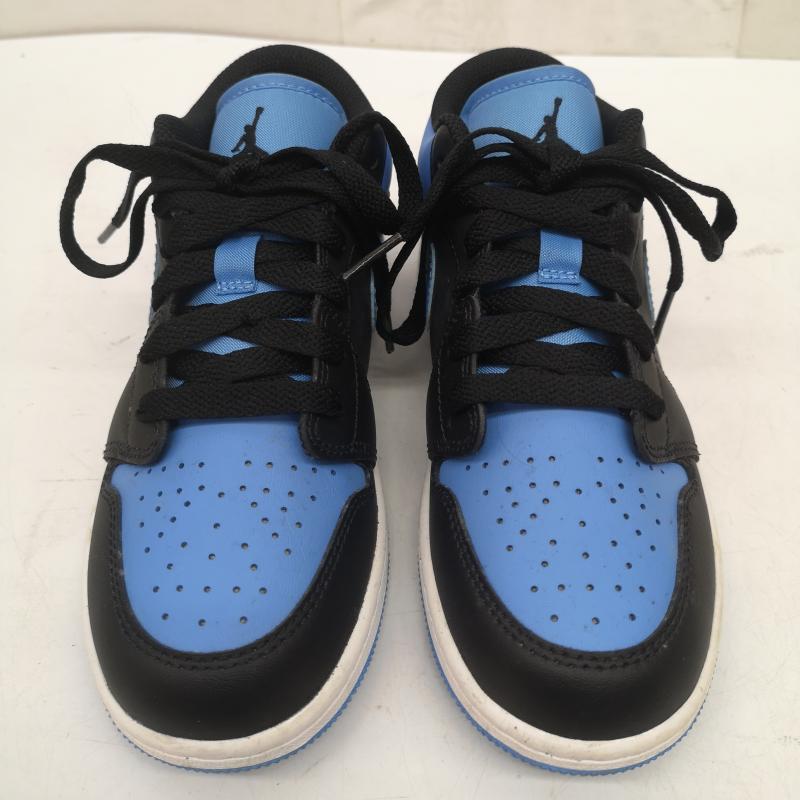 ナイキ NIKE スニーカー スニーカー JORDAN BRAND AIR JORDAN 1 LOW ローカット スニーカー 553560-041 22.5cm 水色 / ライトブルー / ボーイズ USED 古着 中古 50168768