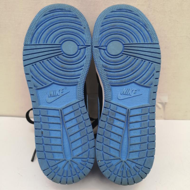 ナイキ NIKE スニーカー スニーカー JORDAN BRAND AIR JORDAN 1 LOW ローカット スニーカー 553560-041 22.5cm 水色 / ライトブルー / ボーイズ USED 古着 中古 50168768