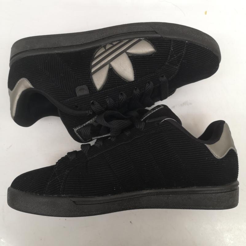 アディダス adidas スニーカー スニーカー Bankment Evolution ロゴ コーデュロイ スニーカー 26.0cm 黒 / ブラック / black メンズ USED 古着 中古 50168770