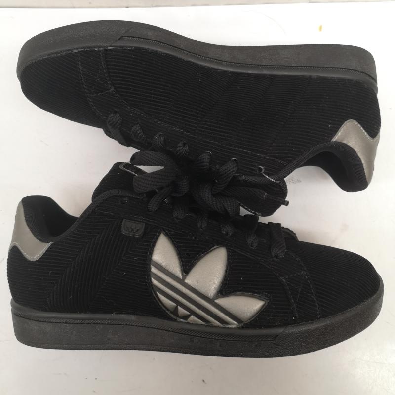 アディダス adidas スニーカー スニーカー Bankment Evolution ロゴ コーデュロイ スニーカー 26.0cm 黒 / ブラック / black メンズ USED 古着 中古 50168770